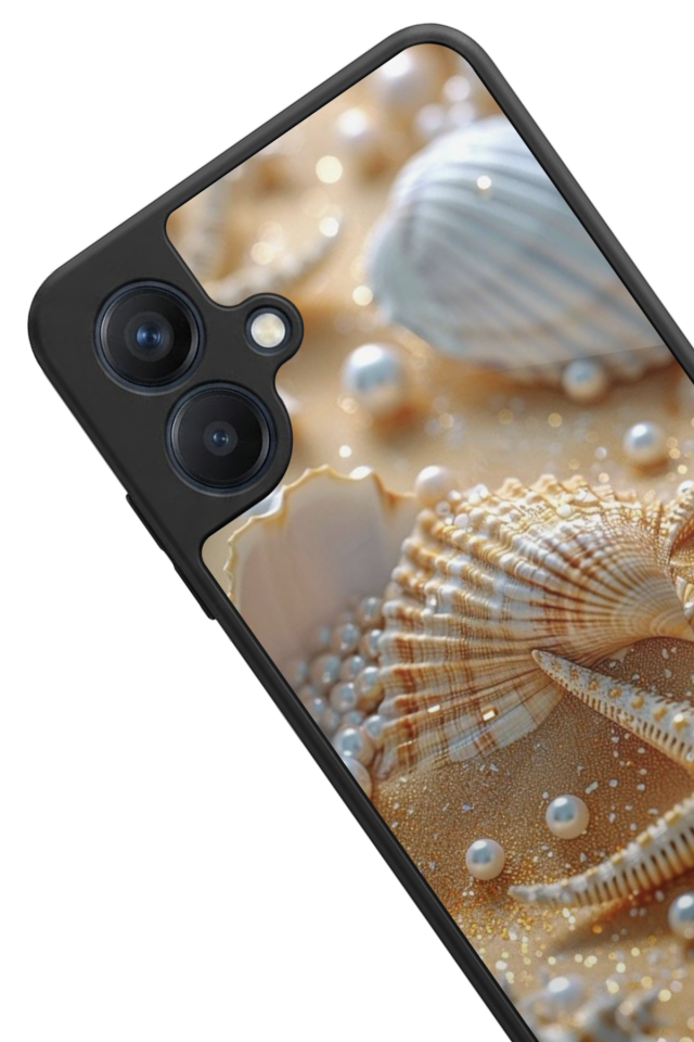 Samsung Galaxy A07 Uyumlu  İnci Tasarımlı Glossy Premium Kılıf