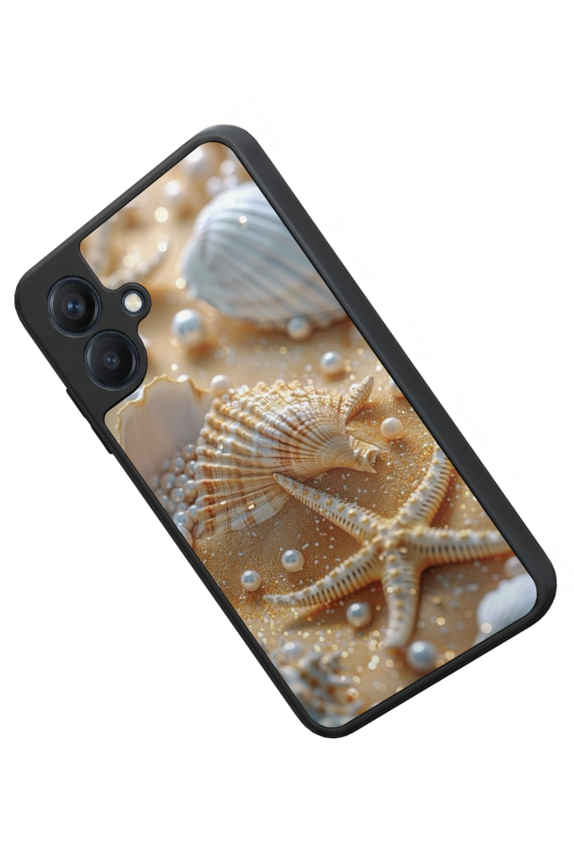 Samsung Galaxy A07 Uyumlu  İnci Tasarımlı Glossy Premium Kılıf