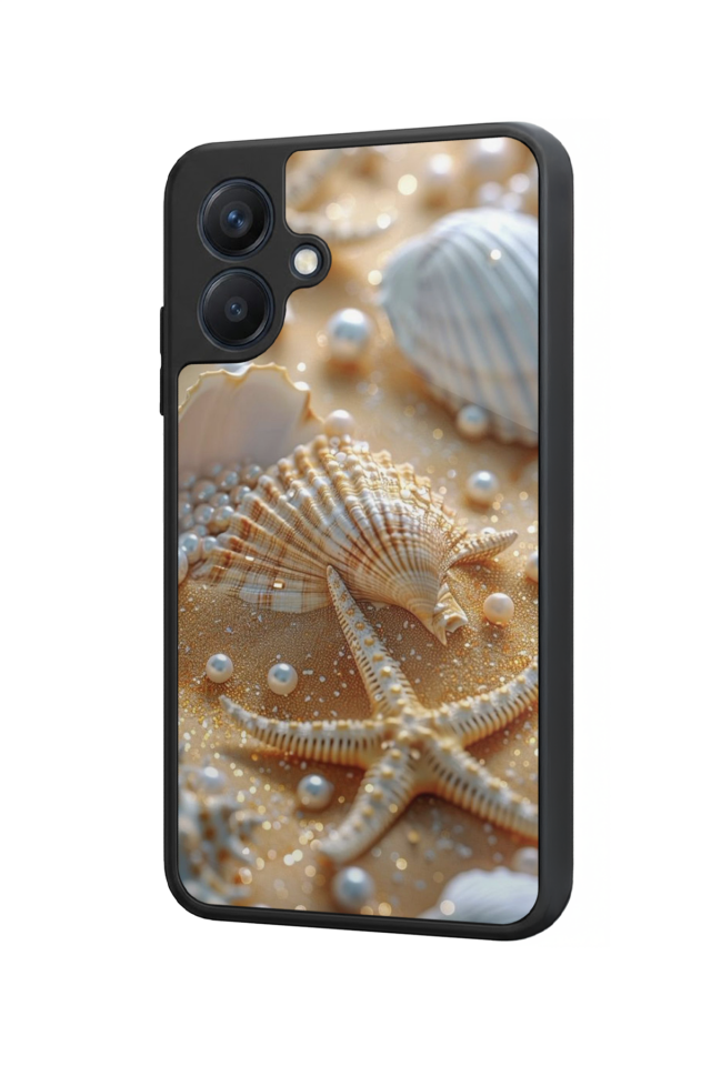 Samsung Galaxy A07 Uyumlu  İnci Tasarımlı Glossy Premium Kılıf