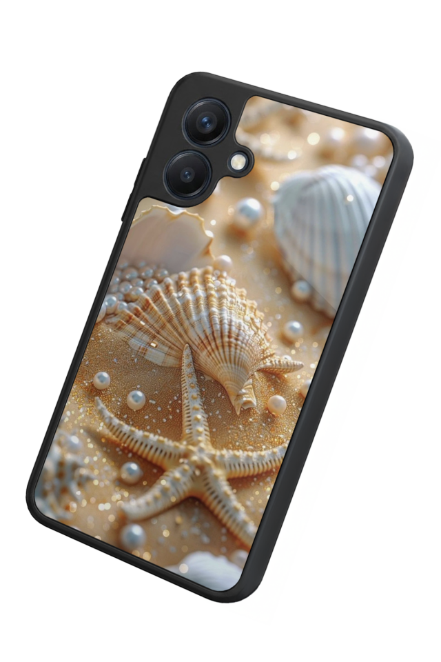 Samsung Galaxy A07 Uyumlu  İnci Tasarımlı Glossy Premium Kılıf