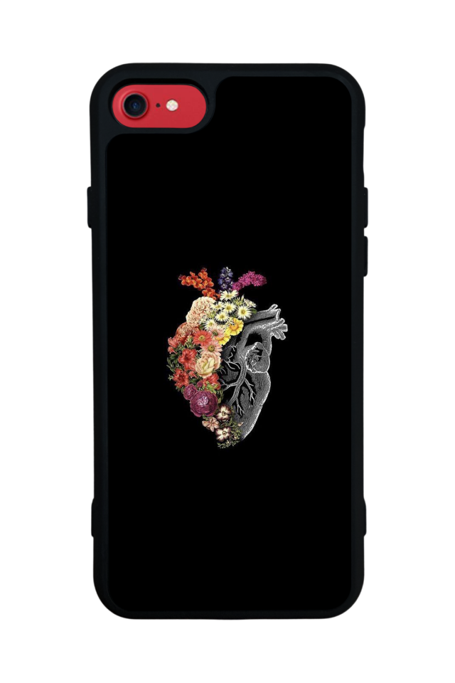 iPhone 7 Uyumlu Kalp Love Tasarımlı Glossy Premium Kılıf