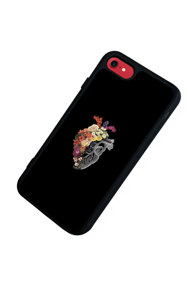 iPhone 7 Uyumlu Kalp Love Tasarımlı Glossy Premium Kılıf