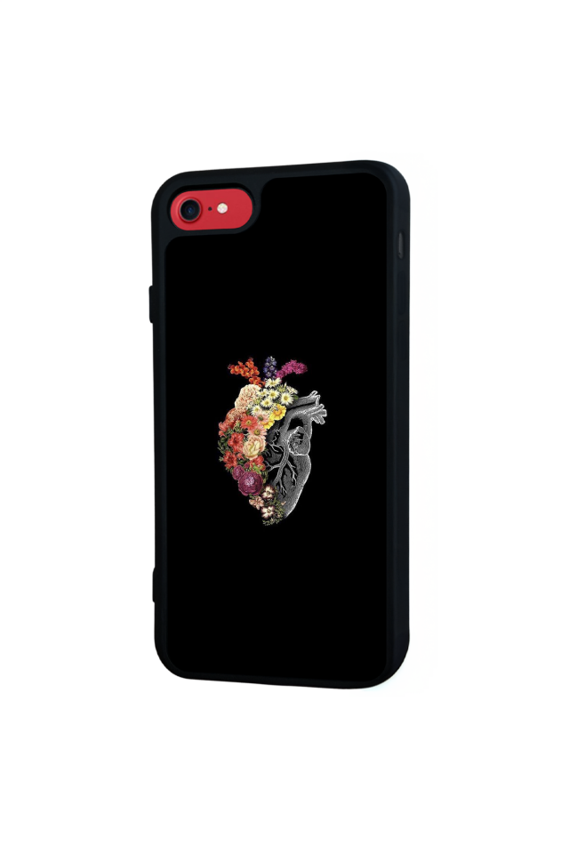 iPhone 7 Uyumlu Kalp Love Tasarımlı Glossy Premium Kılıf