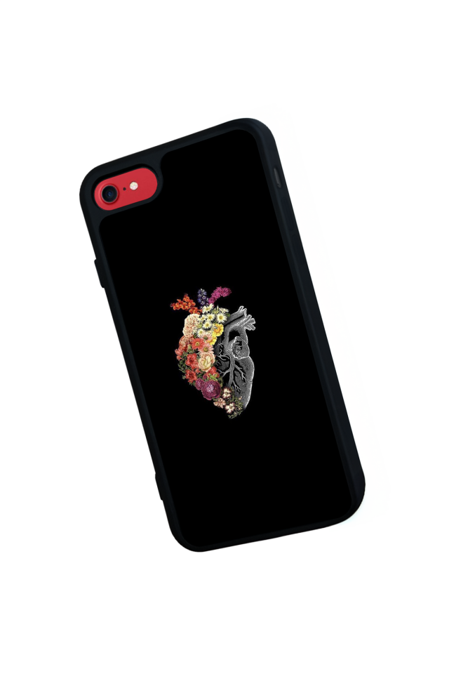 iPhone 7 Uyumlu Kalp Love Tasarımlı Glossy Premium Kılıf