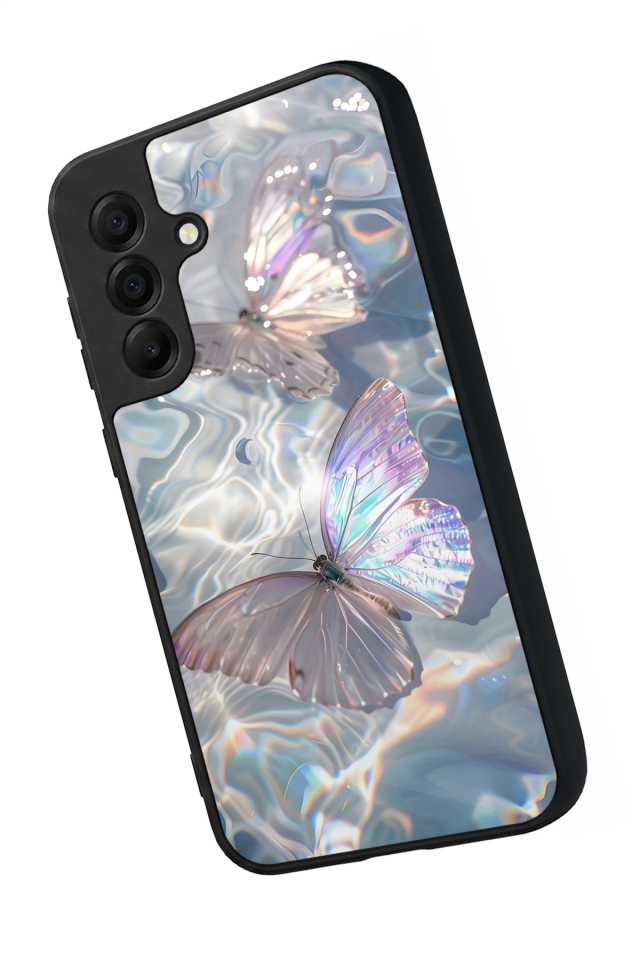 Samsung Galaxy A17 Uyumlu Kelebek Tasarımlı Glossy Premium Kılıf