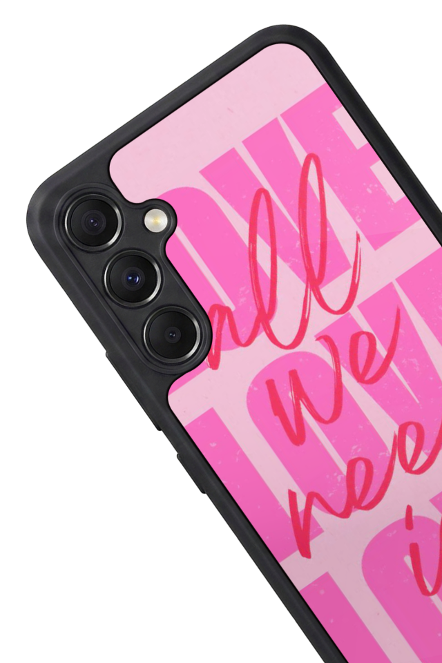 Samsung Galaxy M34 Uyumlu Love Tasarımlı Glossy Premium Kılıf