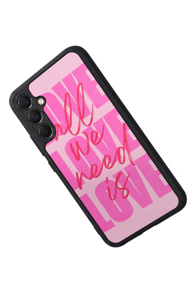 Samsung Galaxy M34 Uyumlu Love Tasarımlı Glossy Premium Kılıf