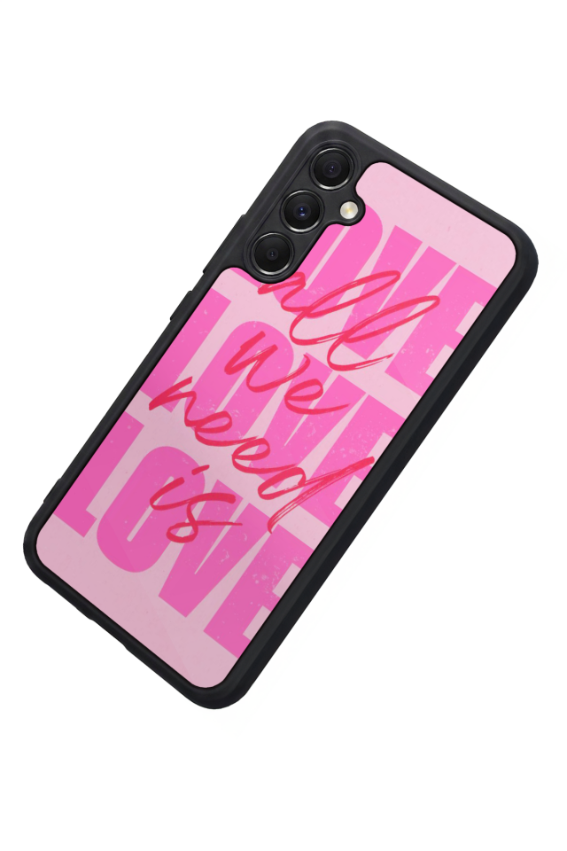 Samsung Galaxy M34 Uyumlu Love Tasarımlı Glossy Premium Kılıf