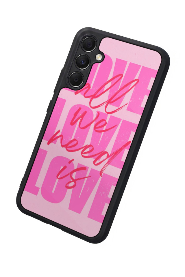 Samsung Galaxy M34 Uyumlu Love Tasarımlı Glossy Premium Kılıf