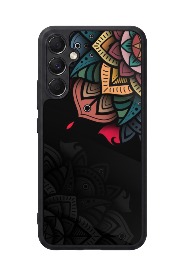 Samsung Galaxy M34 Uyumlu Mandala Tasarımlı Glossy Premium Kılıf