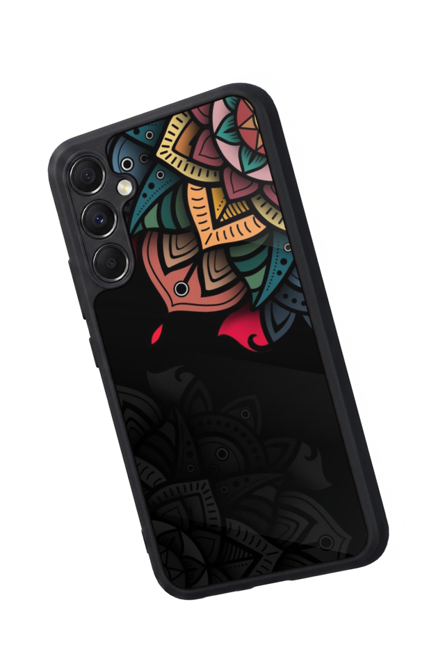 Samsung Galaxy M34 Uyumlu Mandala Tasarımlı Glossy Premium Kılıf