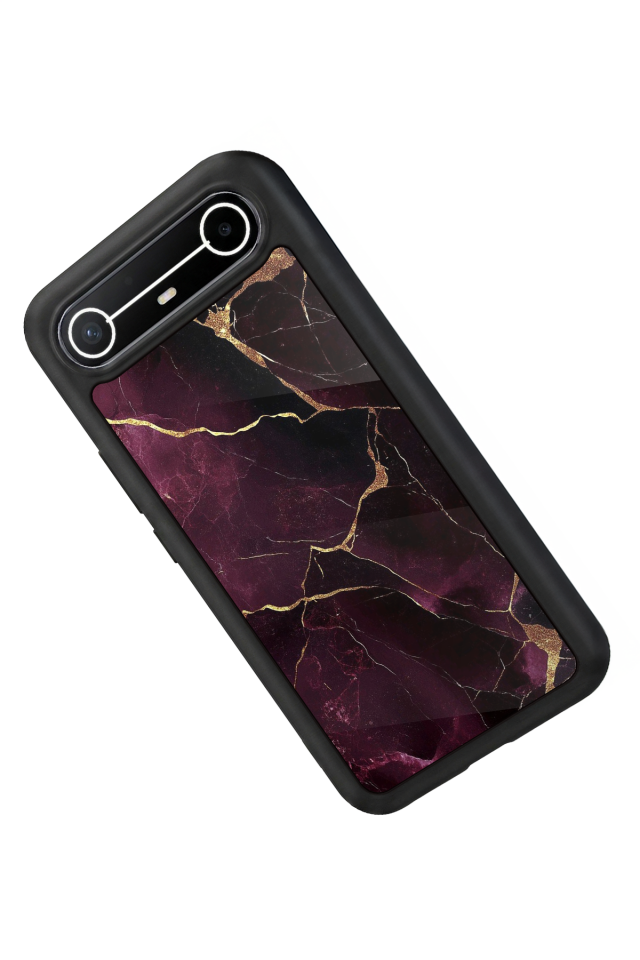 Tecno Spark Slim 5G Uyumlu Mermer Marble Tasarımlı Glossy Premium Kılıf