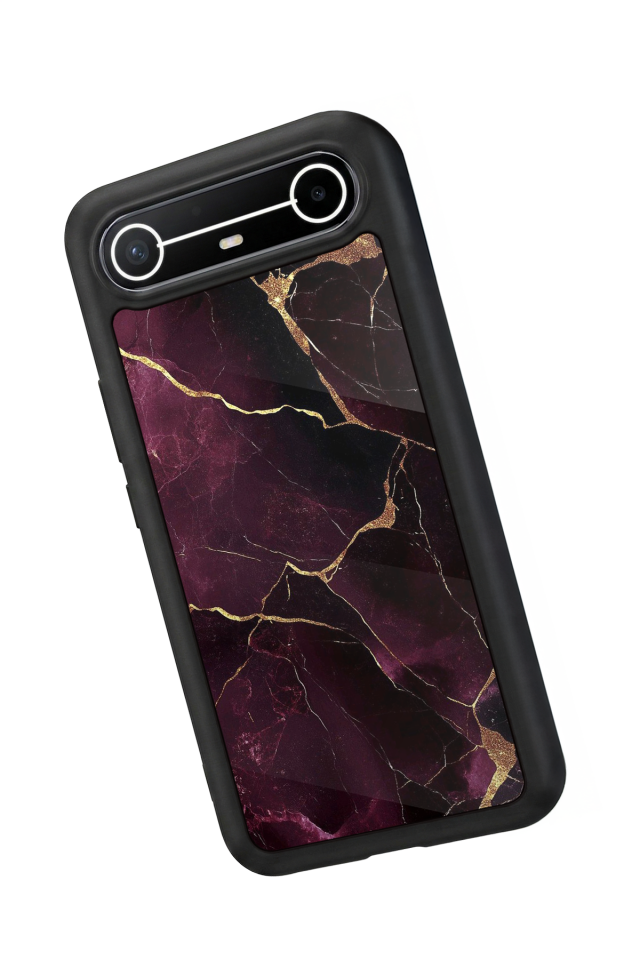 Tecno Spark Slim 5G Uyumlu Mermer Marble Tasarımlı Glossy Premium Kılıf