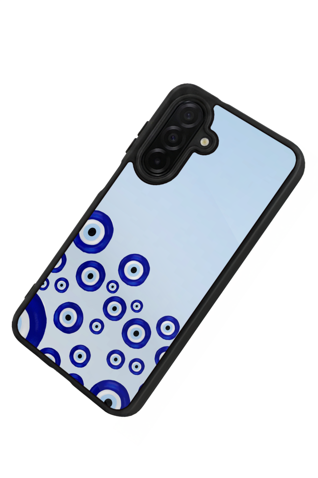 Samsung Galaxy A36 Uyumlu Nazar Tasarımlı Glossy Premium Kılıf