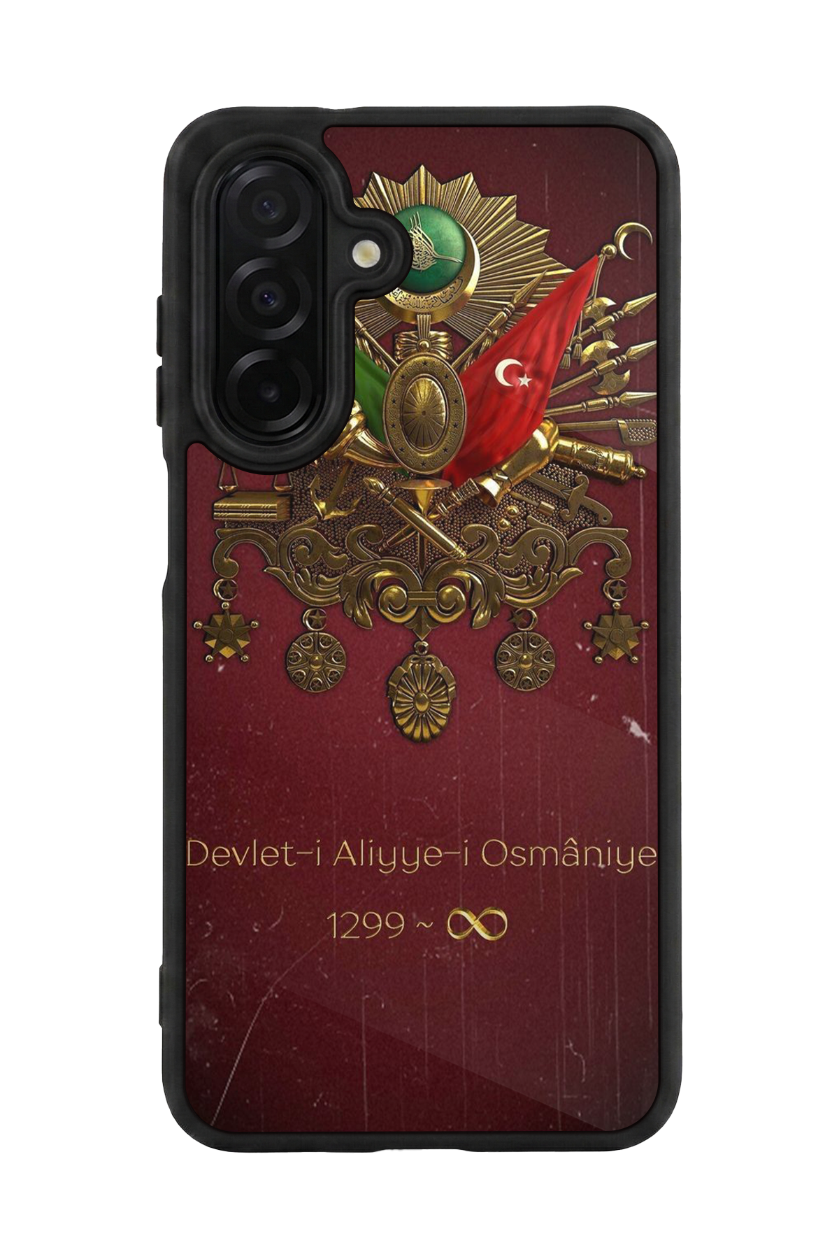 Samsung Galaxy A26 Uyumlu Osmanli Tugrasi Tasarımlı Glossy Premium Kılıf