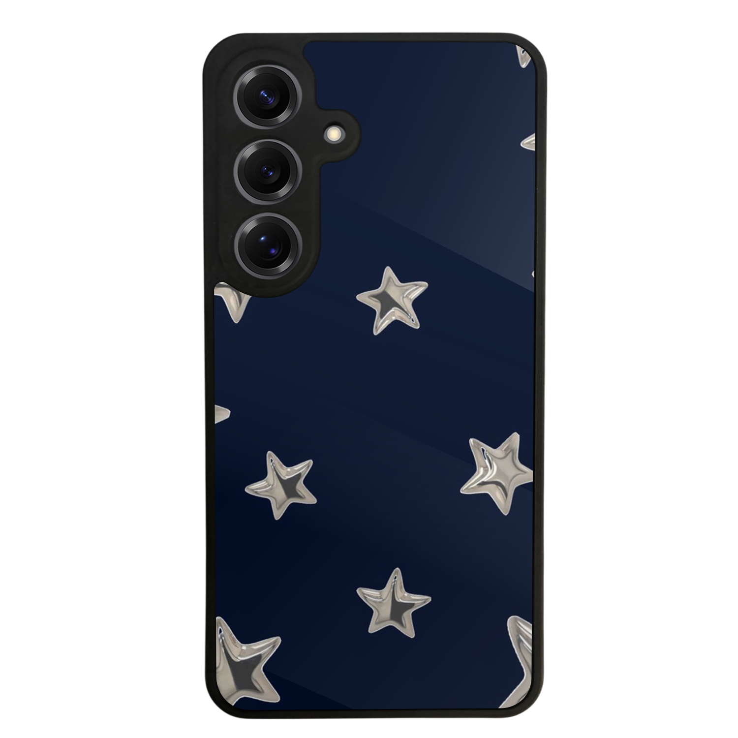 Samsung Galaxy S25 Uyumlu Retro Yildizlar Tasarımlı Glossy Premium Kılıf