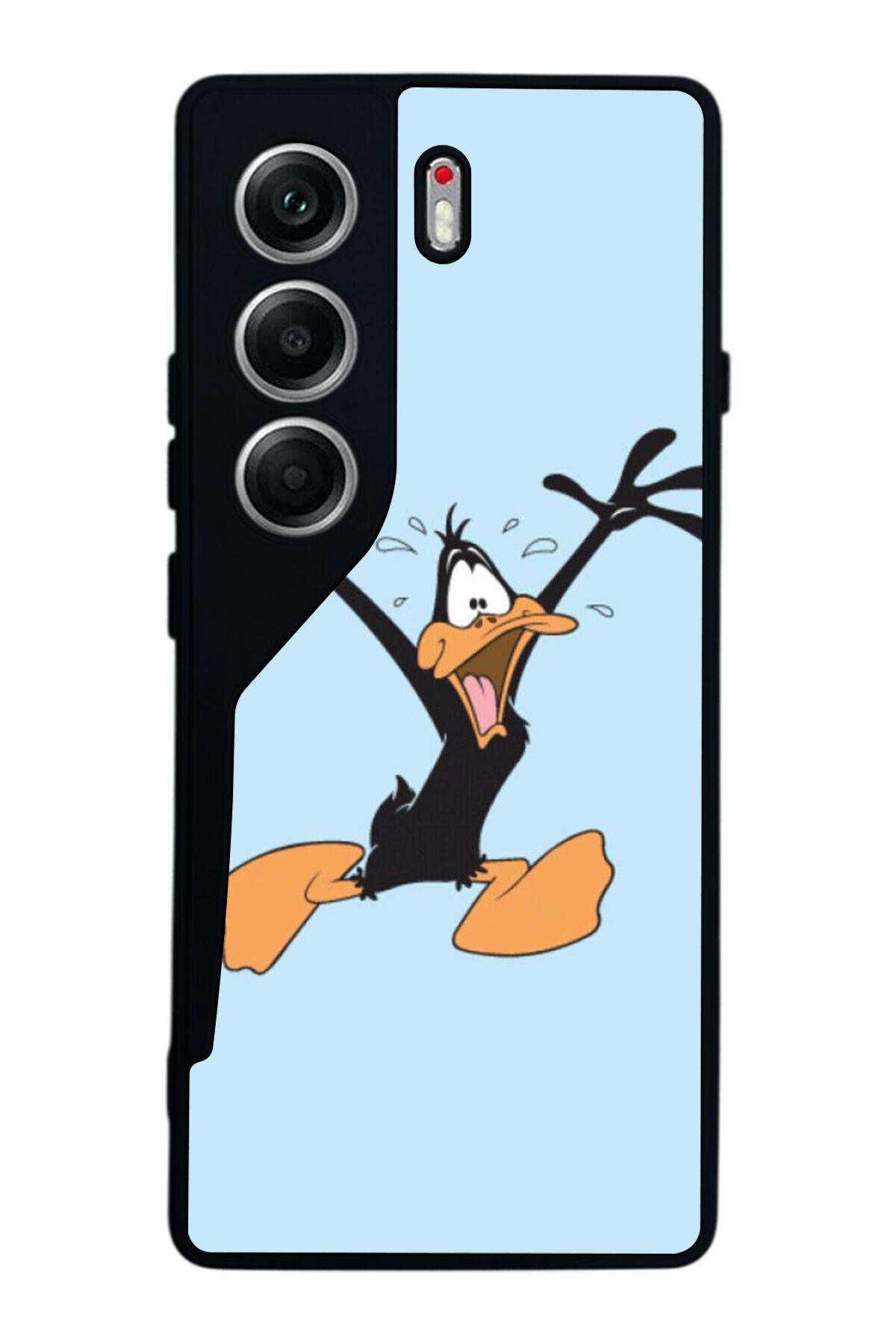 Tecno Camon 40 Uyumlu Daffy duck Tasarımlı Glossy Premium Kılıf