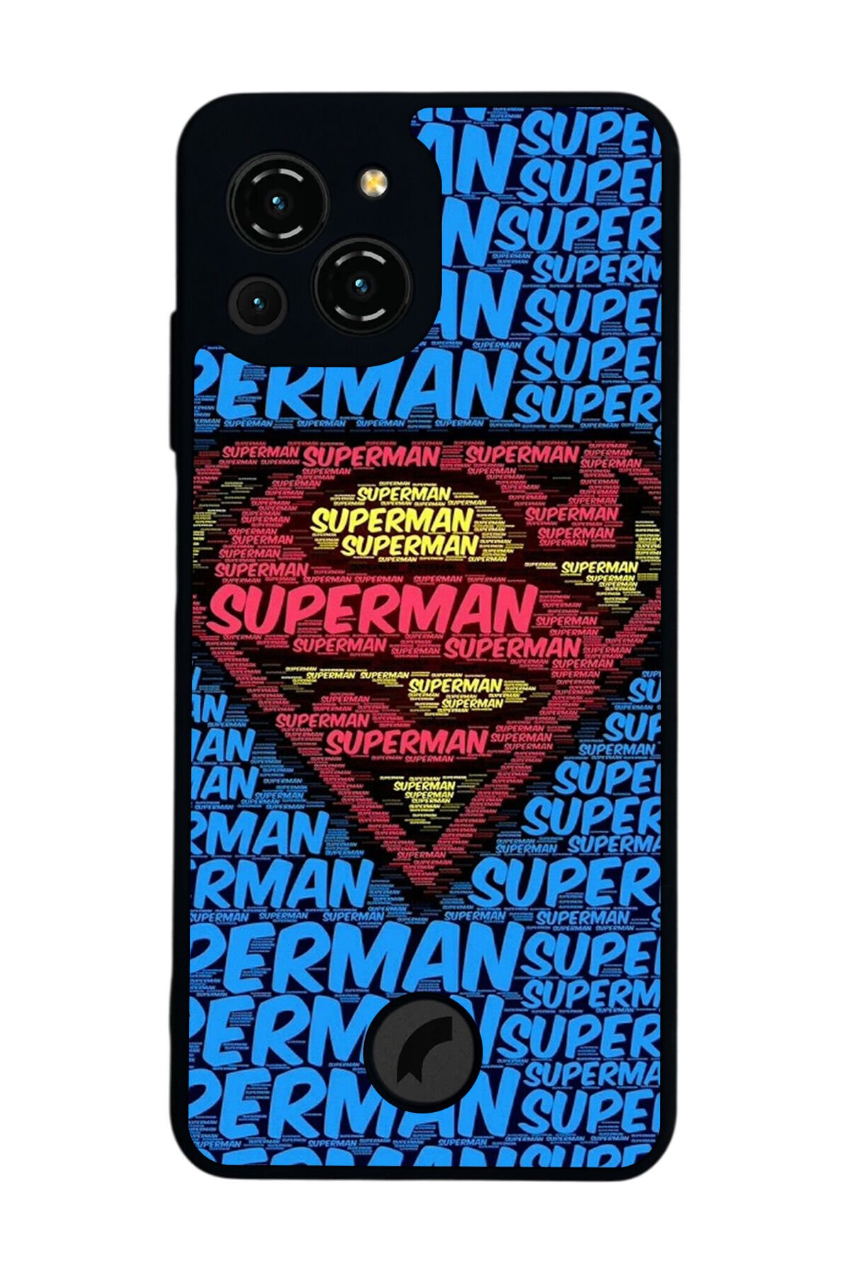 Reeder S23 Pro Max Uyumlu Superman Tasarımlı Glossy Premium Kılıf