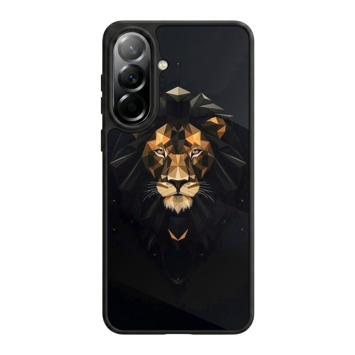 Samsung Galaxy A57 Uyumlu Aslan Tasarımlı Glossy Premium Kılıf