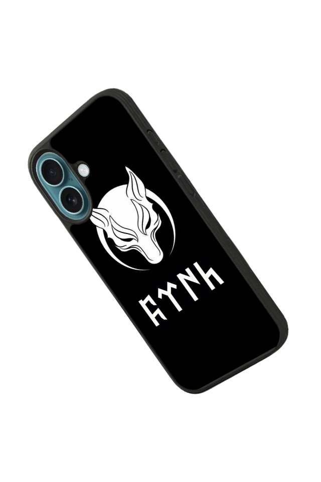 iPhone 16 Uyumlu Bozkurt Tasarımlı Glossy Premium Kılıf