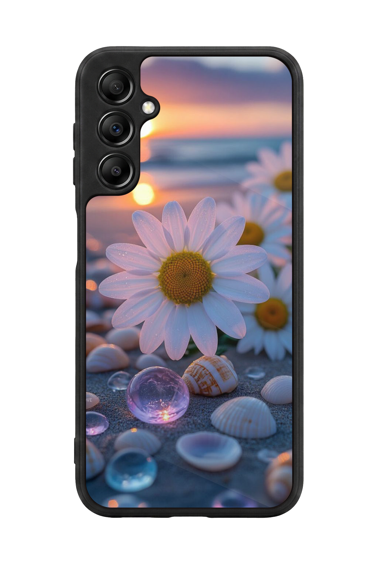 Samsung Galaxy A14 Uyumlu Cicek Tasarımlı Glossy Premium Kılıf