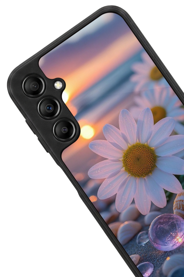 Samsung Galaxy A14 Uyumlu Cicek Tasarımlı Glossy Premium Kılıf