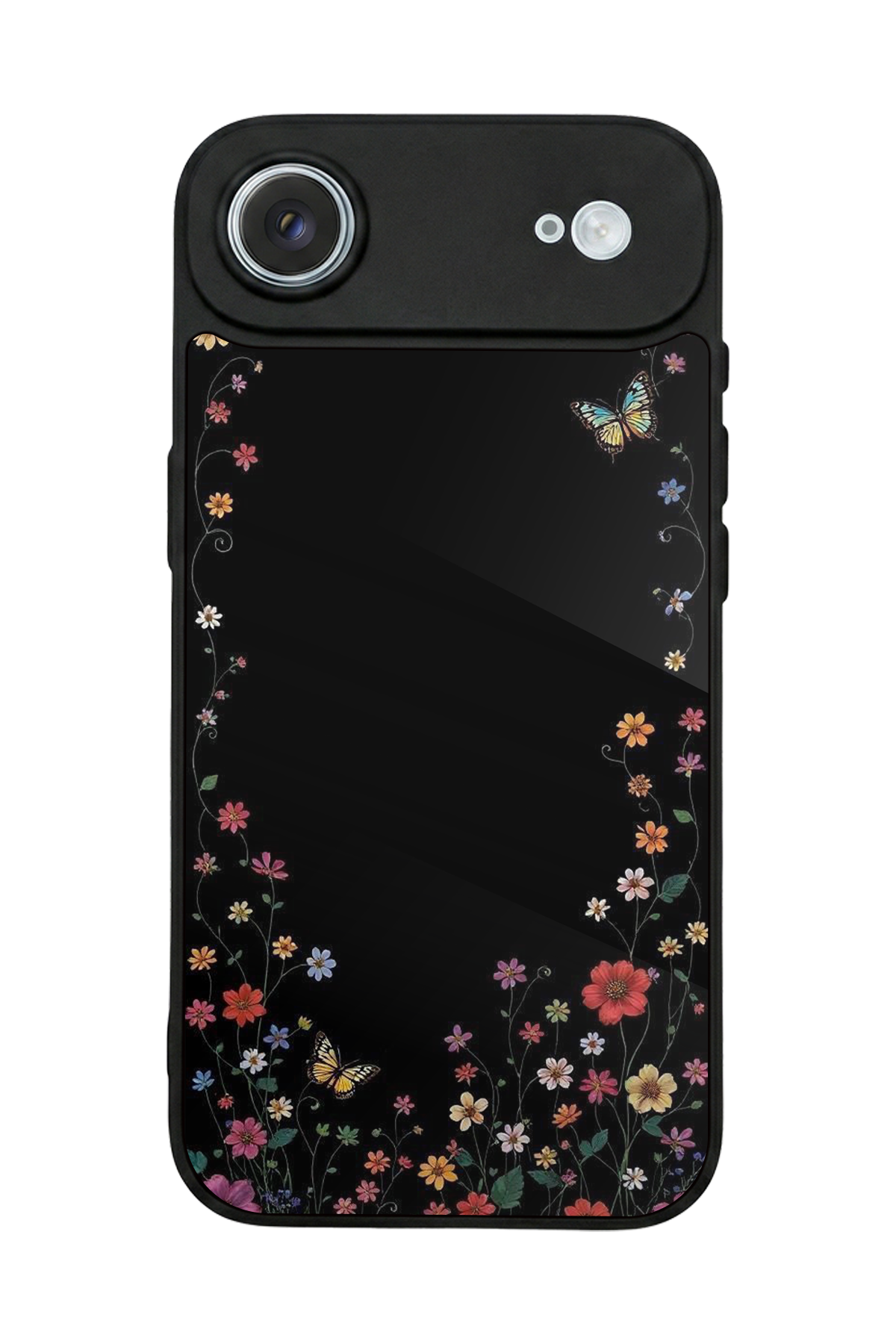 iPhone 17 Air Uyumlu Floral Tasarımlı Glossy Premium Kılıf