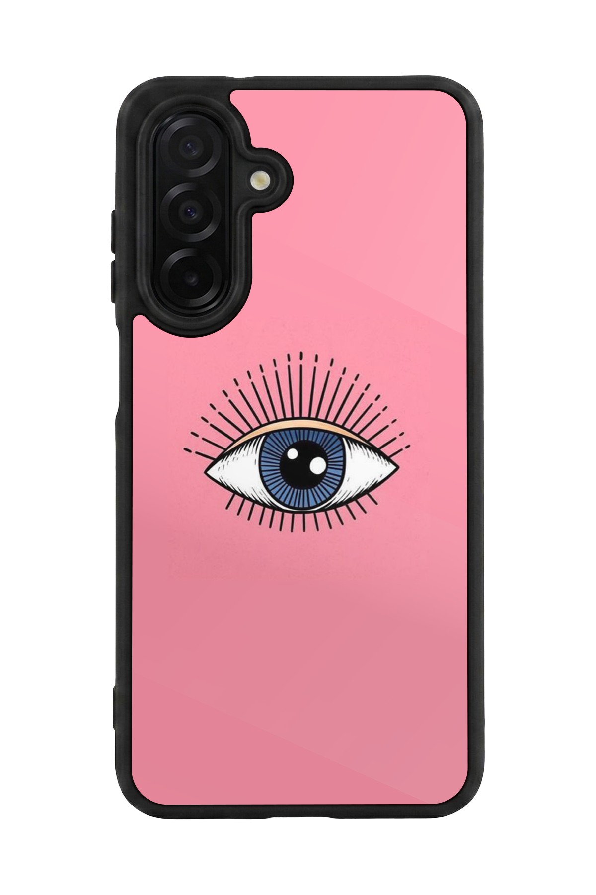Samsung Galaxy A26 Uyumlu Göz Tasarımlı Glossy Premium Kılıf
