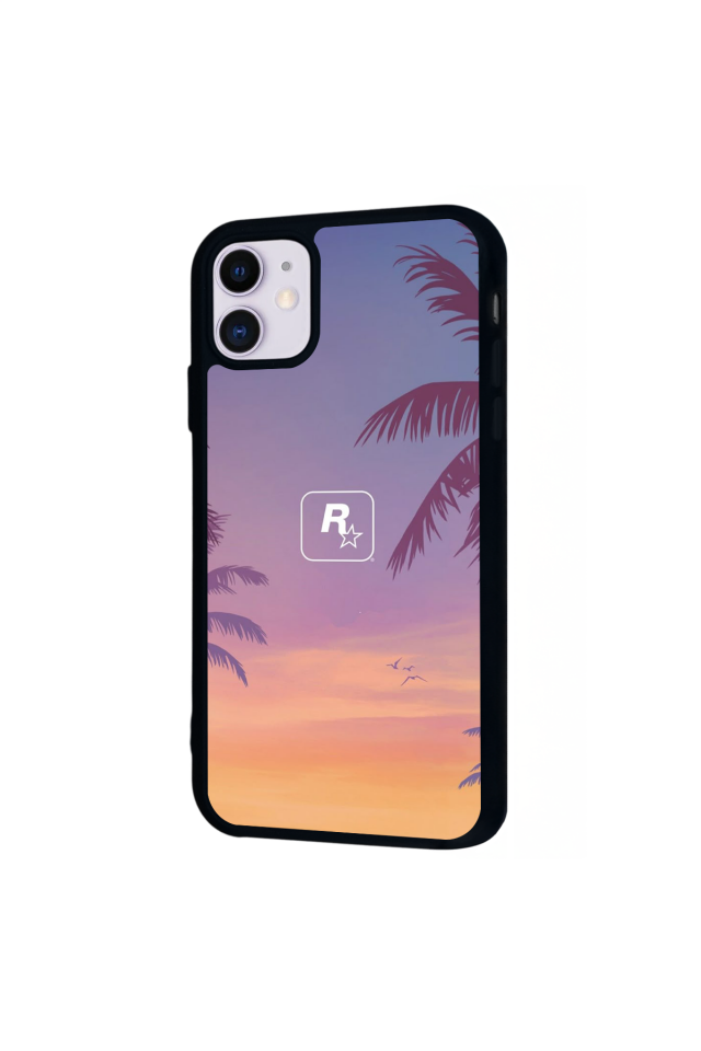 iPhone 11 Uyumlu GTA Tasarımlı Glossy Premium Kılıf