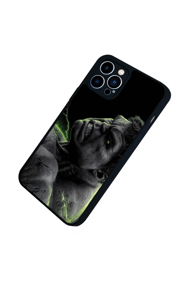 iPhone 12 Pro Max Uyumlu Hulk Tasarımlı Glossy Premium Kılıf
