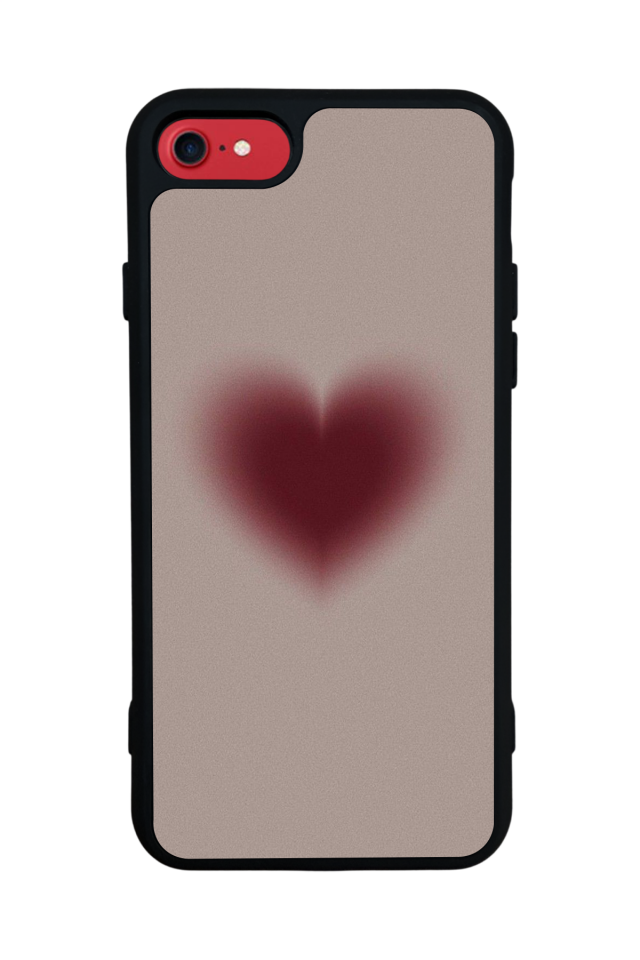iPhone 7 Uyumlu Kalp Love Tasarımlı Glossy Premium Kılıf