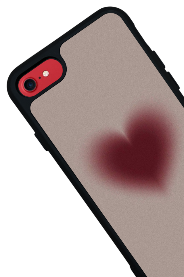 iPhone 7 Uyumlu Kalp Love Tasarımlı Glossy Premium Kılıf