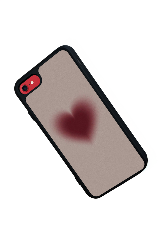 iPhone 7 Uyumlu Kalp Love Tasarımlı Glossy Premium Kılıf