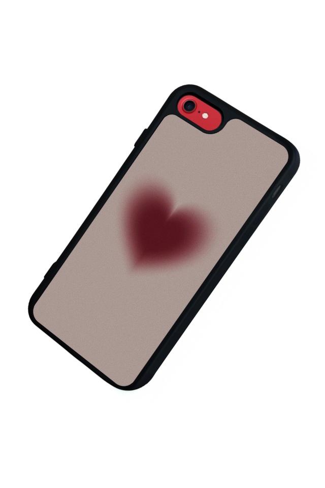 iPhone 7 Uyumlu Kalp Love Tasarımlı Glossy Premium Kılıf
