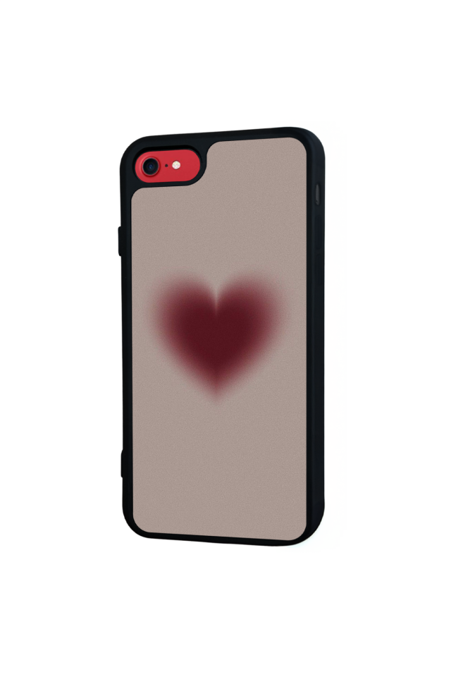 iPhone 7 Uyumlu Kalp Love Tasarımlı Glossy Premium Kılıf