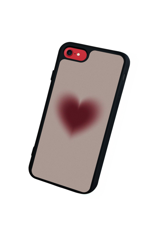 iPhone 7 Uyumlu Kalp Love Tasarımlı Glossy Premium Kılıf