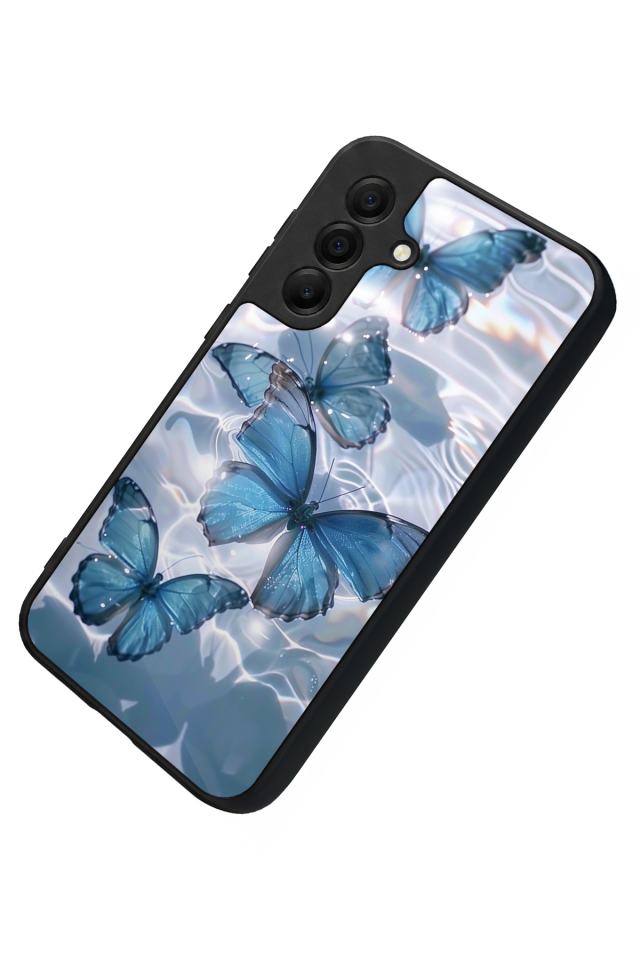 Samsung Galaxy A17 Uyumlu Kelebek Tasarımlı Glossy Premium Kılıf