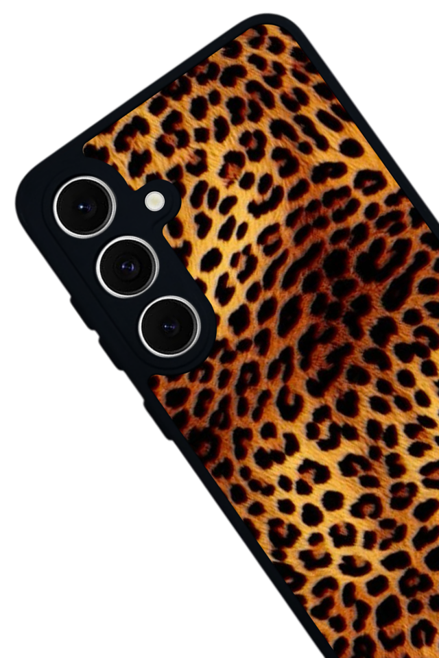 Samsung Galaxy A16 Uyumlu Leopar Tasarımlı Glossy Premium Kılıf