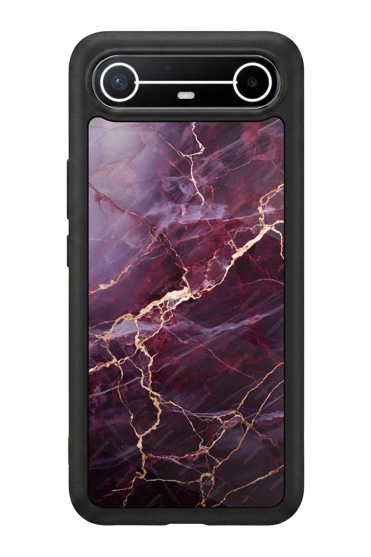 Tecno Spark Slim 5G Uyumlu Mermer Marble Tasarımlı Glossy Premium Kılıf