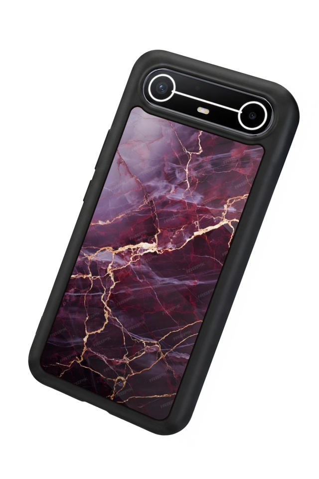 Tecno Spark Slim 5G Uyumlu Mermer Marble Tasarımlı Glossy Premium Kılıf