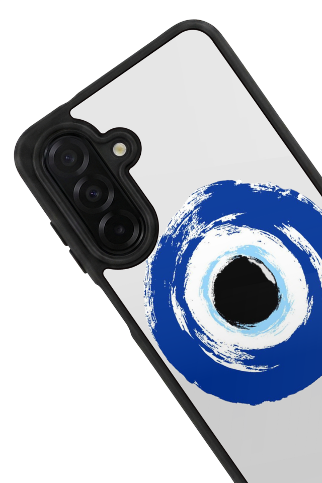 Samsung Galaxy A36 Uyumlu Nazar Tasarımlı Glossy Premium Kılıf