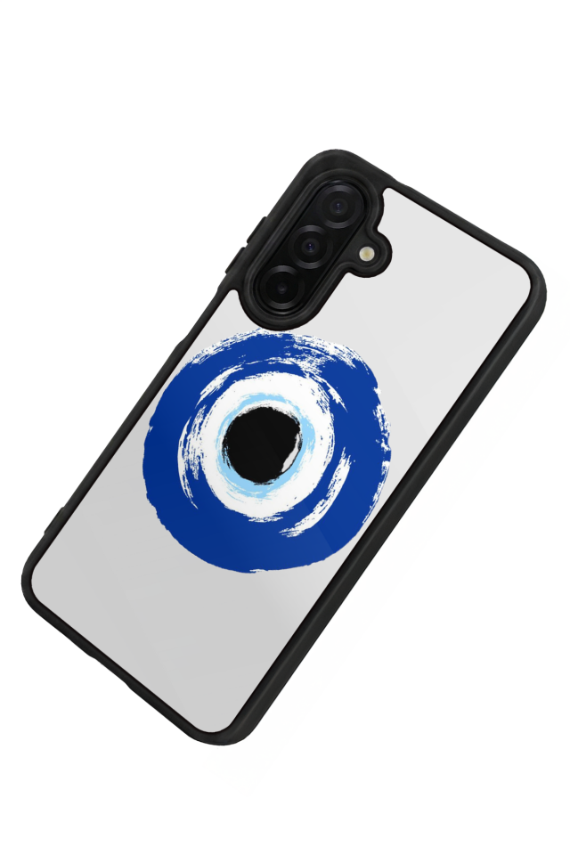 Samsung Galaxy A36 Uyumlu Nazar Tasarımlı Glossy Premium Kılıf