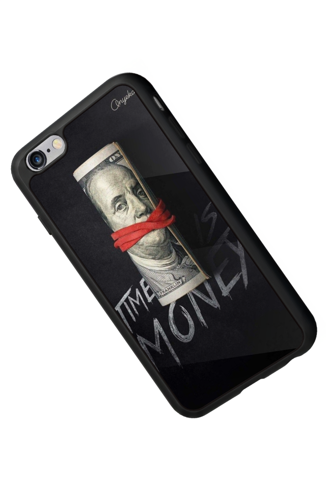 iPhone 6 Plus Uyumlu Para Tasarımlı Glossy Premium Kılıf