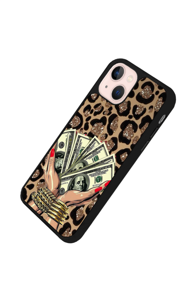 iPhone 13 Mini Uyumlu Para Tasarımlı Glossy Premium Kılıf