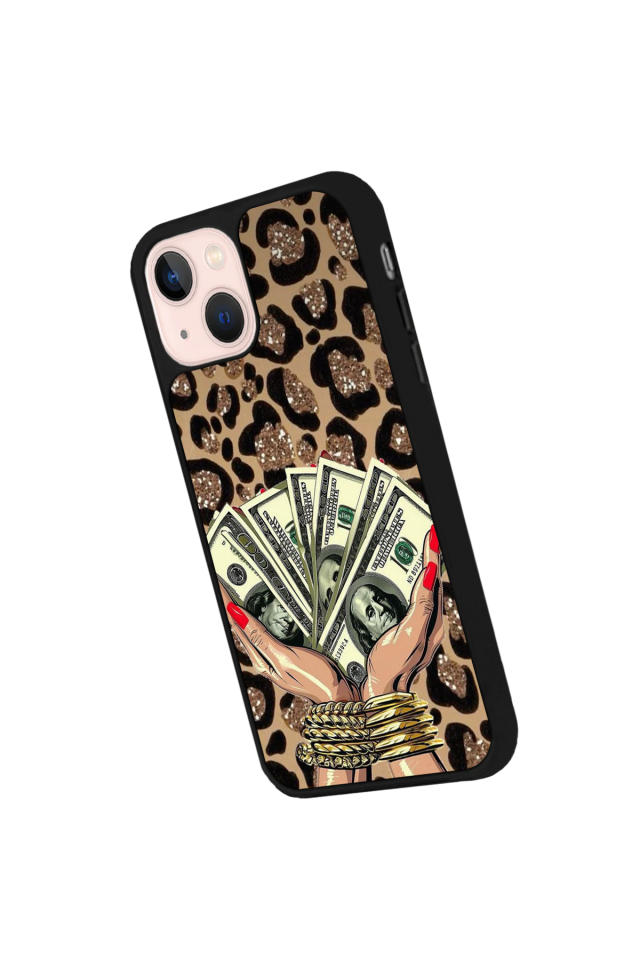 iPhone 13 Mini Uyumlu Para Tasarımlı Glossy Premium Kılıf