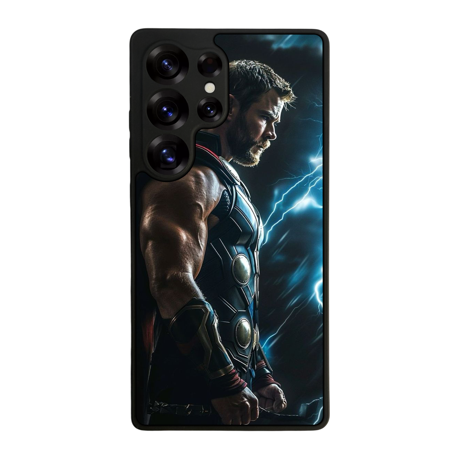 Samsung Galaxy S25 Ultra Uyumlu Thor Tasarımlı Glossy Premium Kılıf