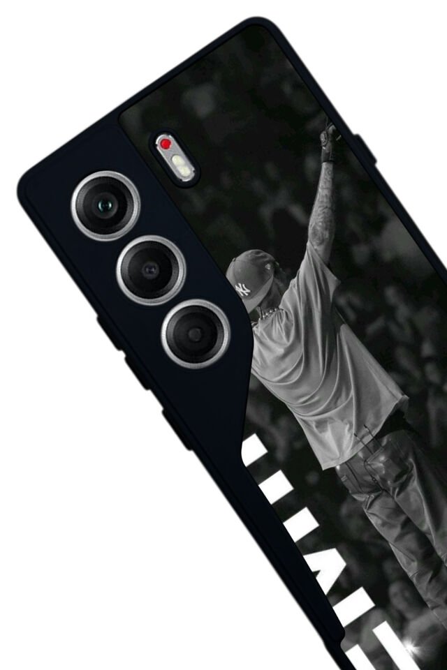 Tecno Camon 40 Uyumlu Eminem Tasarımlı Glossy Premium Kılıf