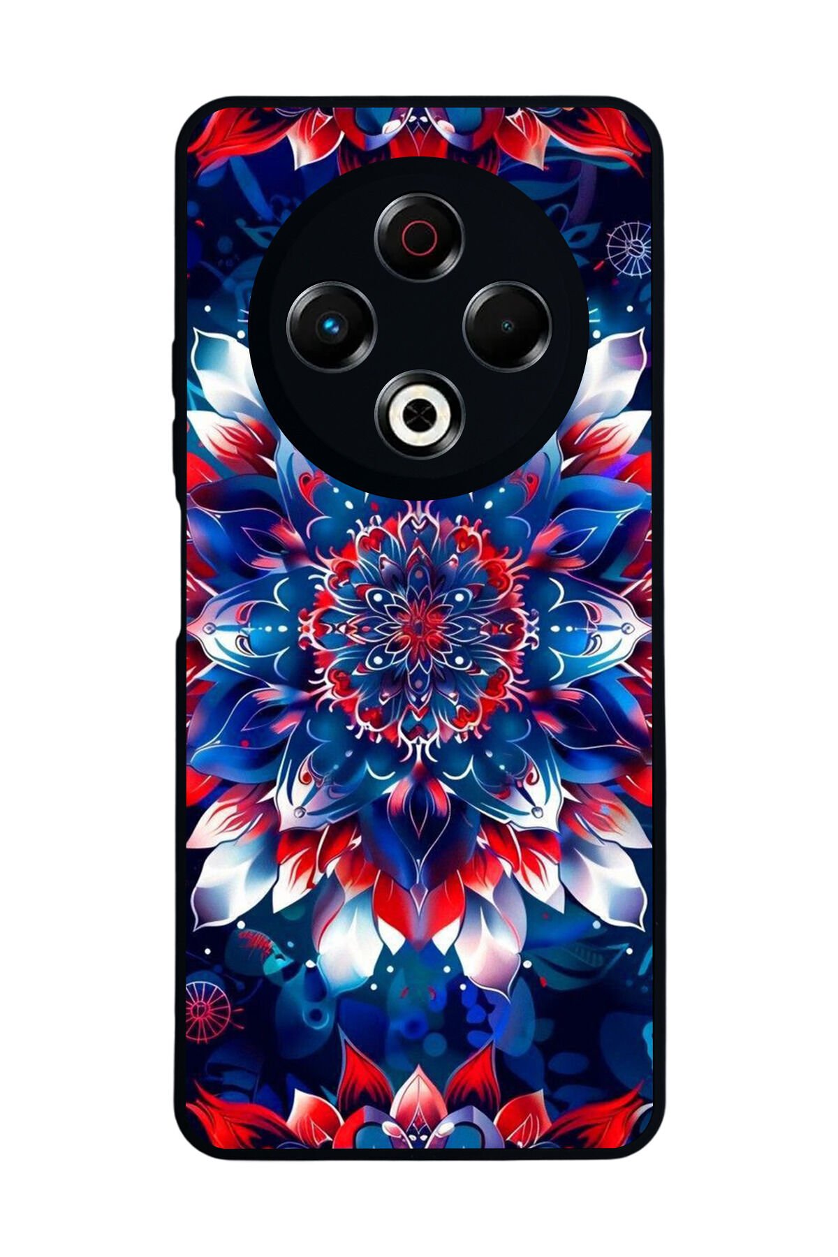 Tecno Spark 30 Uyumlu Mandala Tasarımlı Glossy Premium Kılıf