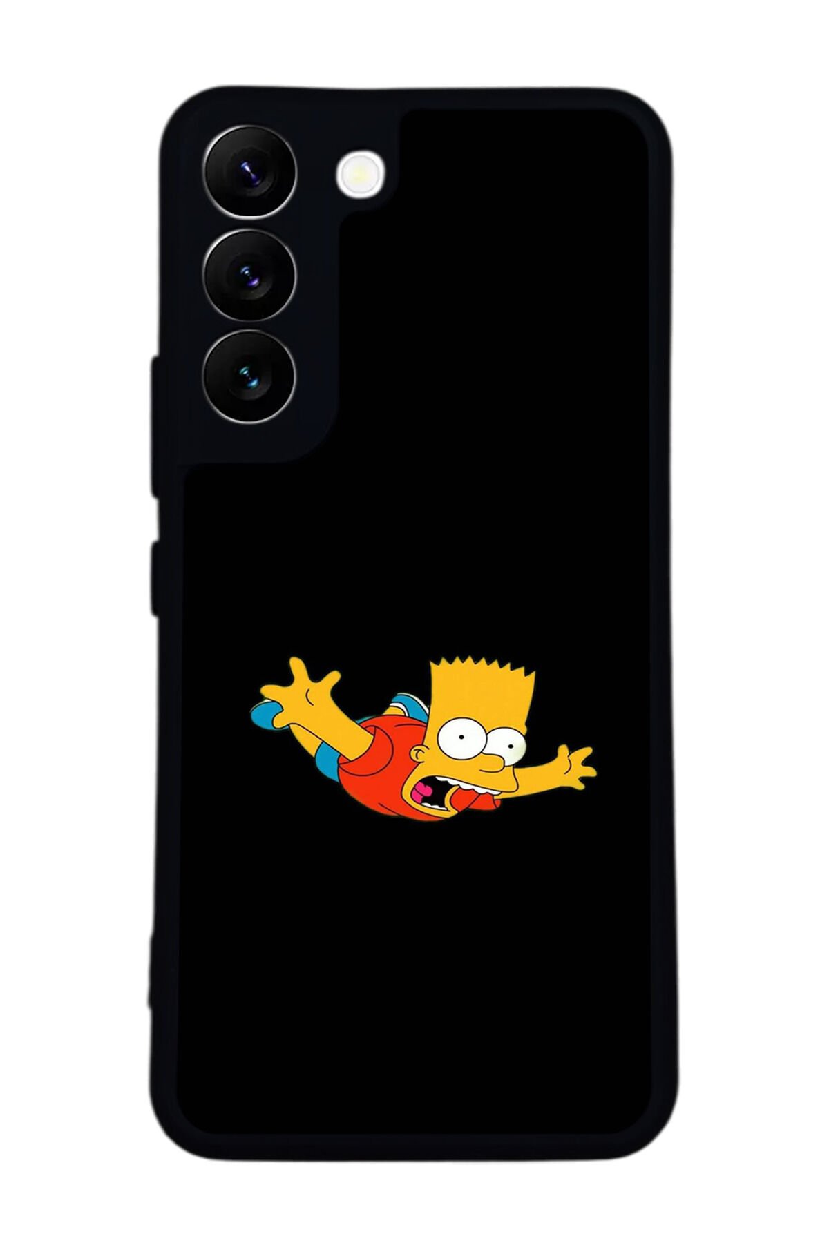 Samsung Galaxy S22 Uyumlu The Simpsons Tasarımlı Glossy Premium Kılıf
