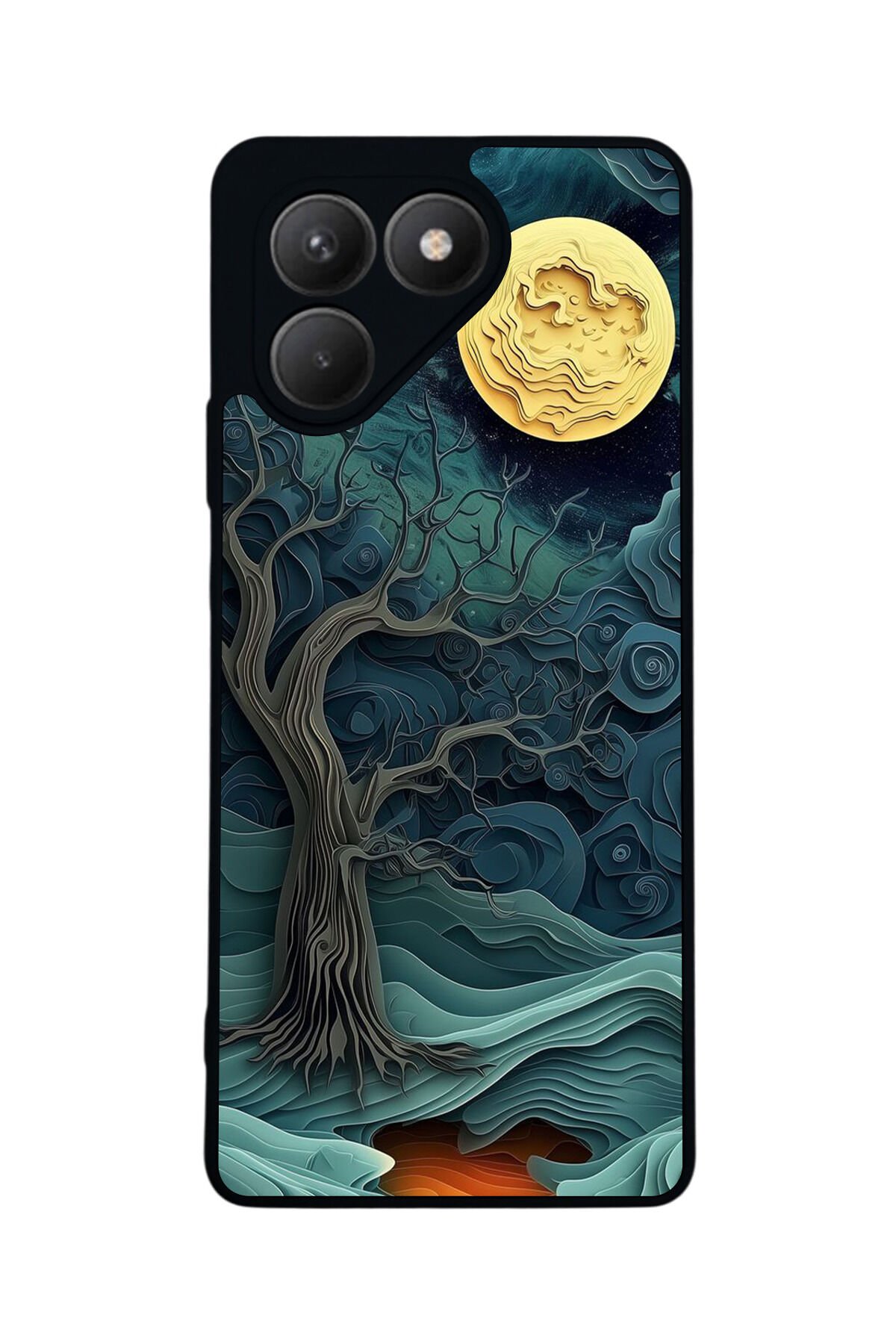 Tecno Pova 7 Mat Uyumlu Siyah Kılıf – Yumuşak Silikon, Koruyucu, Şok Emici Kapak